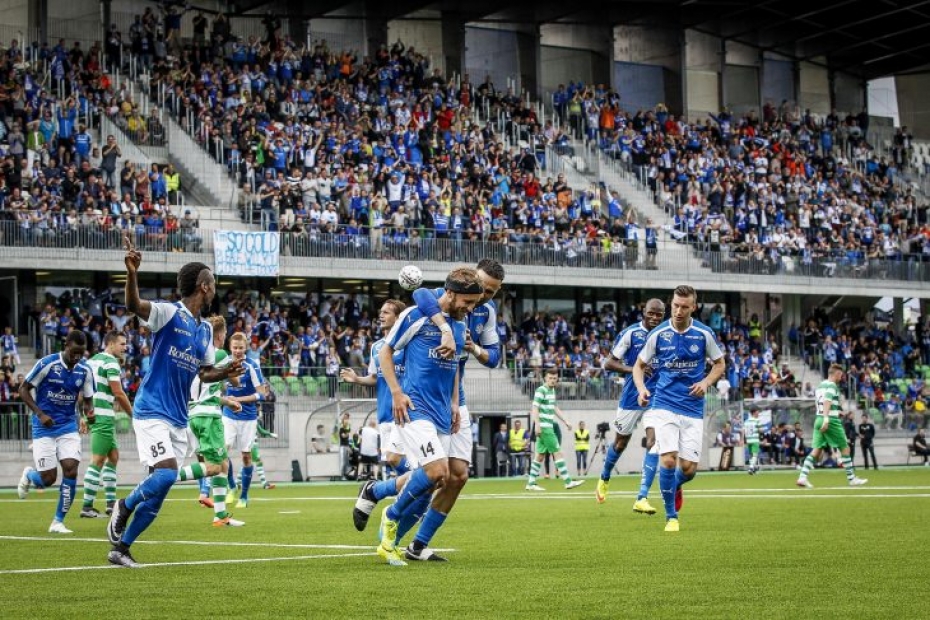 Rovers-ottelun yleisömäärä oli pettymys Rovaniemen Palloseuralle. Katsomon odotetaan täyttyvän torstain Lokomotiva-pelissä.