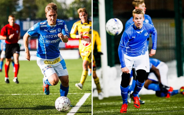 Lassi Nurmos ja Olli Pöyliö pelaavat viikonvaihteen Ruotsi-maaotteluissa.