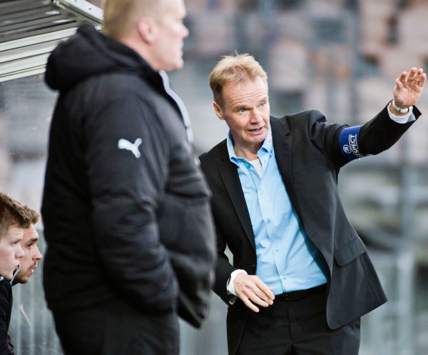 RoPSin liigajoukkueen päävalmentaja Juha Malinen remontoisin jalkapallokautta.
