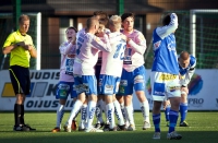 JJK juhli toukokuussa Rovaniemellä voittoa maalein 1-2. Eilen voitto irtosi Jyväskylässä maalein 3-0.