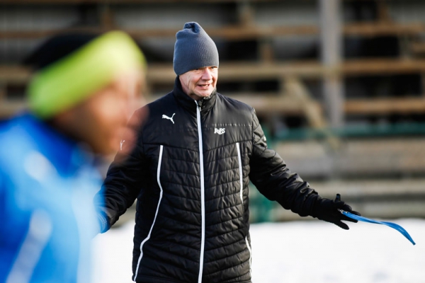 Rovaniemen Palloseuran päävalmentaja Juha Malinen ei ole huolestunut joukkueen tilanteesta.