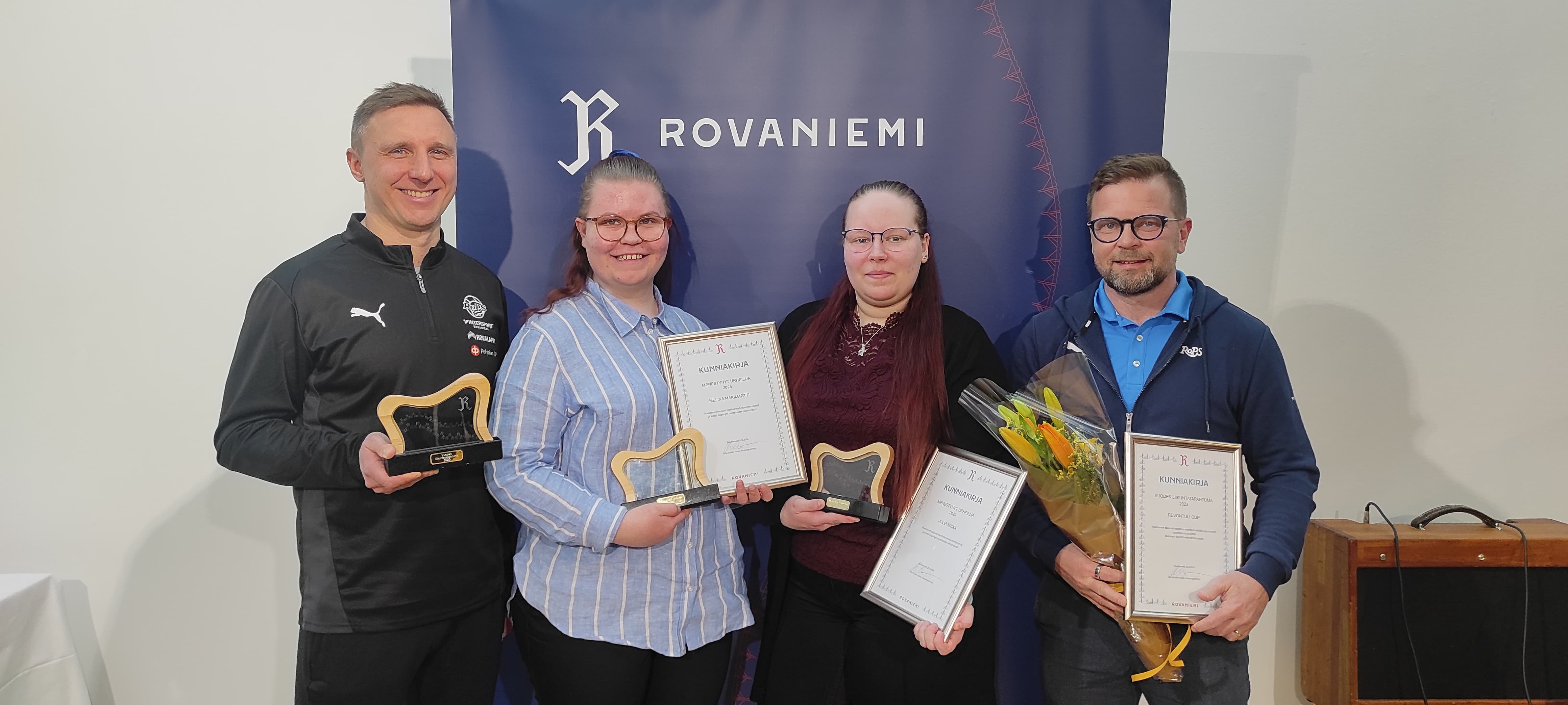 RoPS:n koordinoimalle Revontuli Cupille Vuoden liikuntateko -palkinto